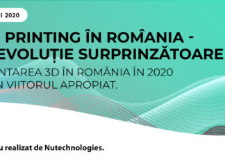 STUDIU: PRIMUL STUDIU DESPRE 3D PRINTING EFECTUAT ÎN ROMÂNIA