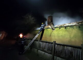 Incendiu la Crângurile-Rătești. Un bătrân de 85 de ani a fost găsit decedat