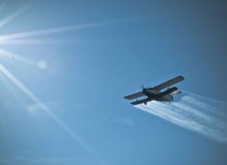 Primăria Târgoviște: Acțiune de combatere a insectelor prin pulverizare aeriană