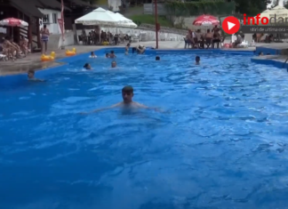 VIDEO. S-a deschis piscina Hanul Logofatului Dragomiresti
