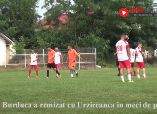 VIDEO. Imagini de la partida dintre Burduca și Urziceanca. Aurelian Godinac este noul antrenor al echipei din Burduca